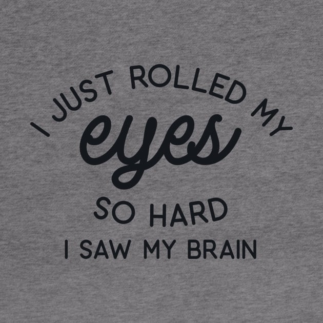Just Rolled my Eyes so Hard I Saw my Brain by redbarron